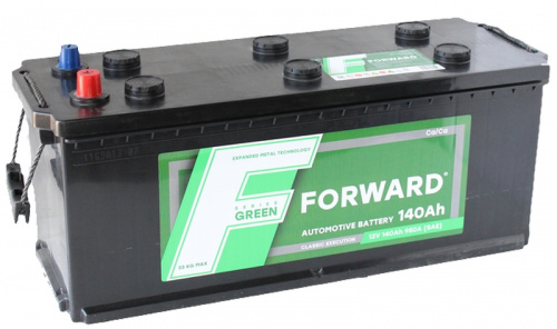 Купить грузовой аккумулятор аккумулятор forward green vl (евро) 6ст-140 (п.п.) 900a кл.