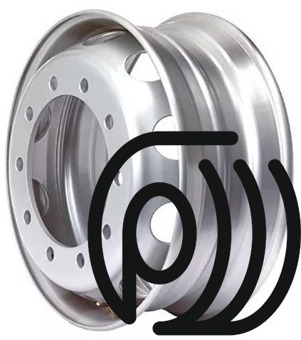 грузовой диск strongwheel (m7735x) 11.75*22.5 10*335 et135 d281